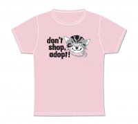 Don't shop, adopt! (�enska classic, kratki rukavi)
