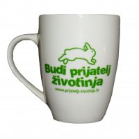 Bijela �alica zaobljena