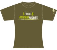 I Fight 4 Animal Rights (�enska, kratki rukavi)