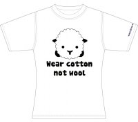 Wear cotton not wool (�enska, kratki rukavi)