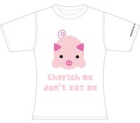 Cherish me don't eat me (�enska, kratki rukavi)