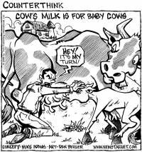 Kravlje mlijeko je za djecu krave [ 164.27 Kb ]