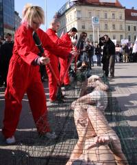 Protest against fur Zagreb 2009 11