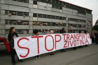 Prosvjed protiv transporta životinja