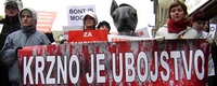 Demos against fur