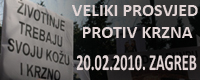 Demo against fur - Zagreb 2010