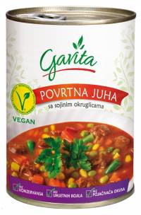 Veggie soup with soy dumplings [ 338.15 Kb ]