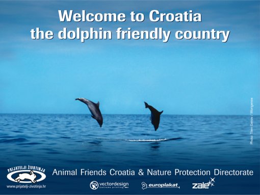 Jumbo 'Welcome to Croatia - the Dolphin Friendly Country' [ 231.93 Kb ]